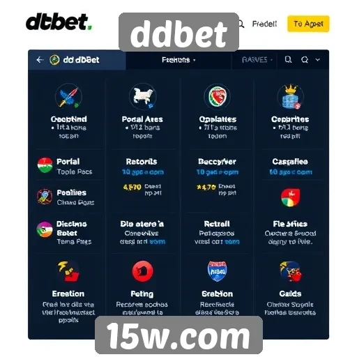 Recursos e funcionalidades do site ddbet