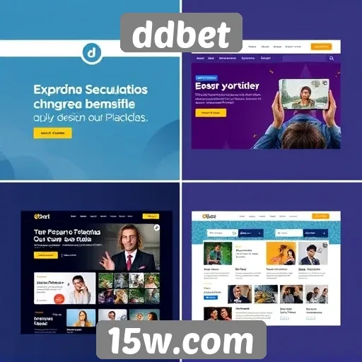 Evolução do design do site ddbet